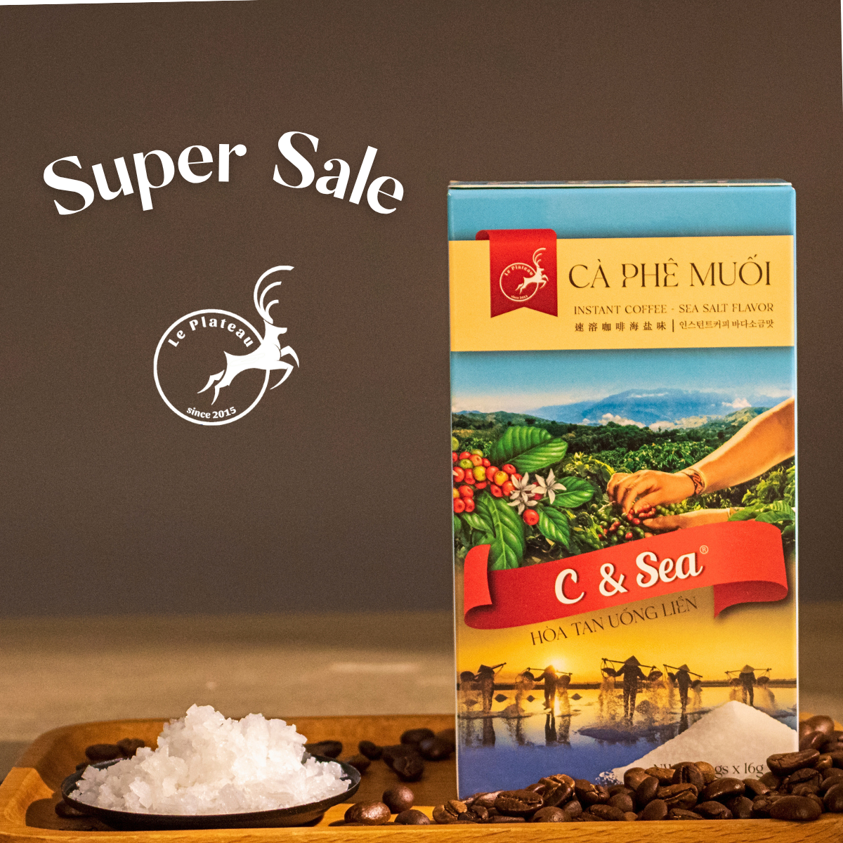 C&SEA - Instant Salt Coffee