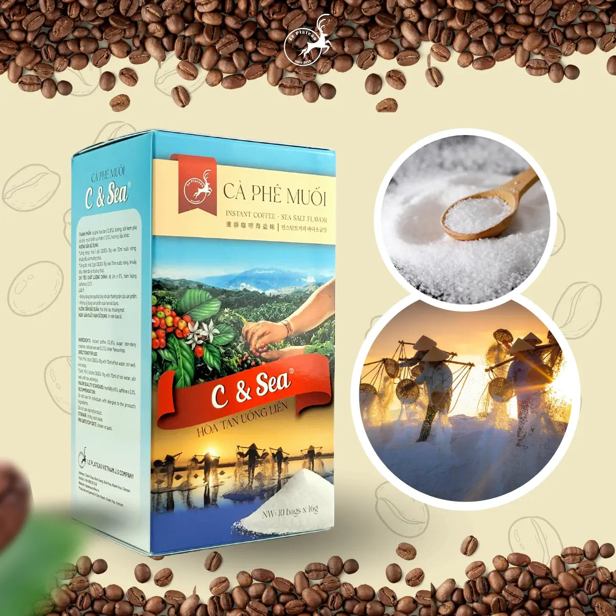 C&SEA - Instant Salt Coffee