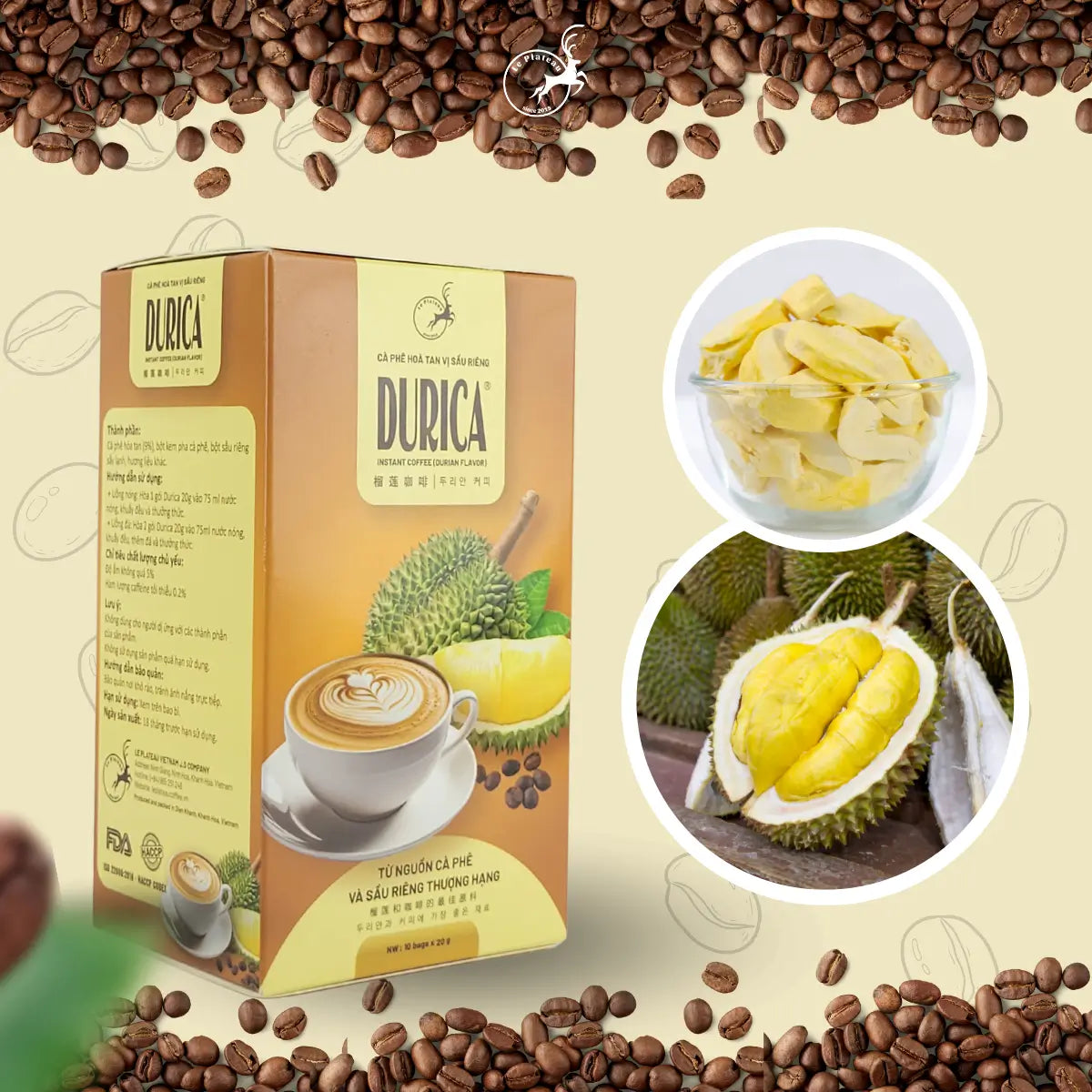 DURICA - Instant Durian Coffee